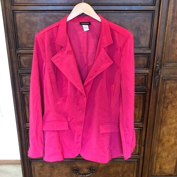 BARBIE core Metro style hot pink blazer - Picture 1 of 7